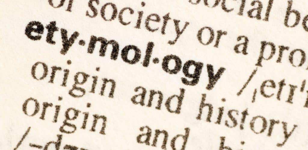 Aprender español - etimologías extrañas